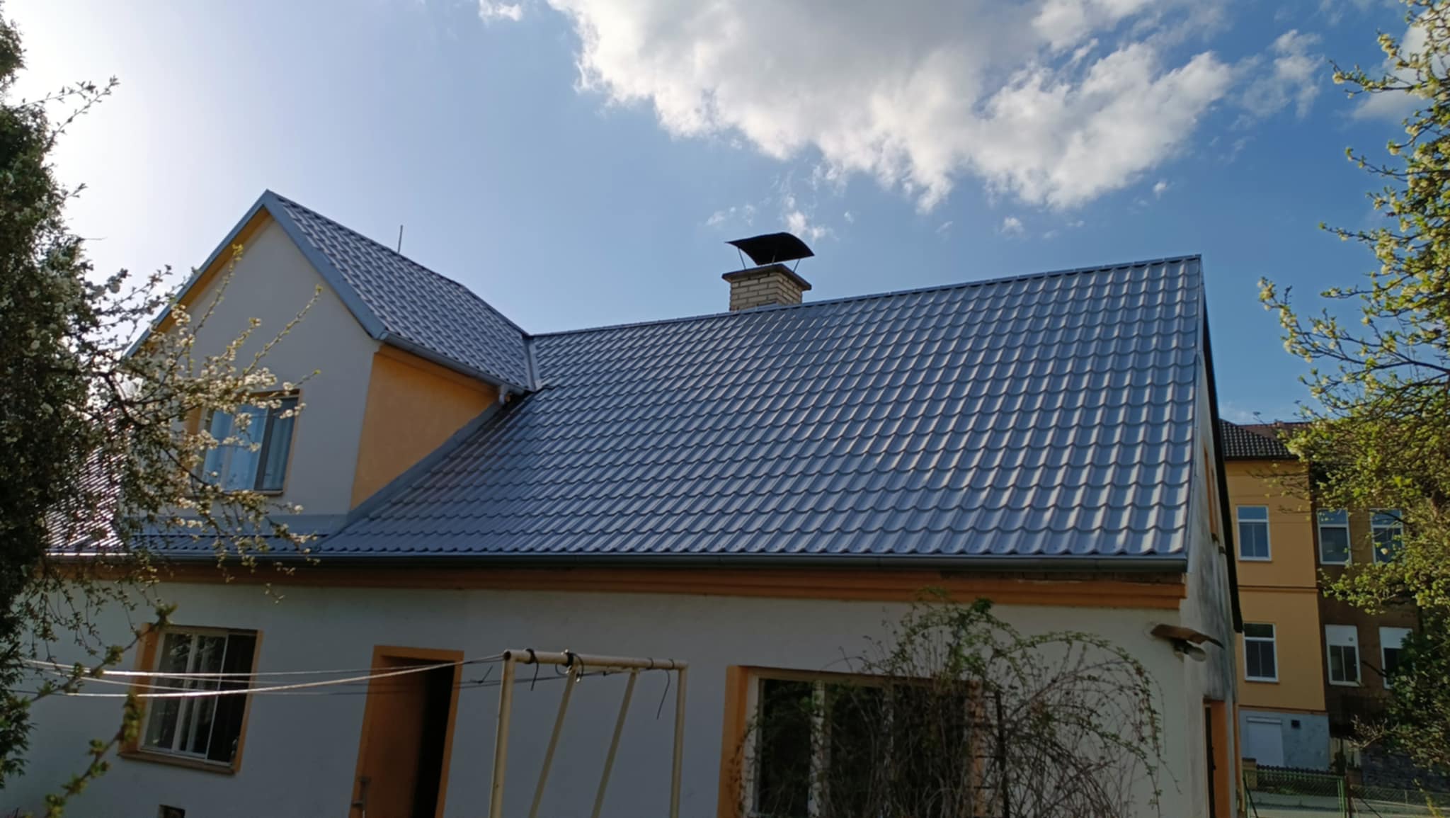 Rekonstrukce střech v Olomouckém kraji.